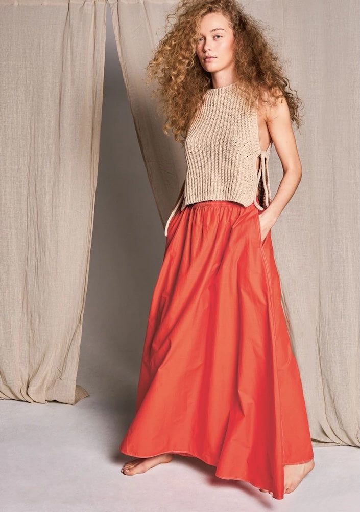 Top Summer Vest | Delicate and casual with Mandarin Petit by Sandnes Garn