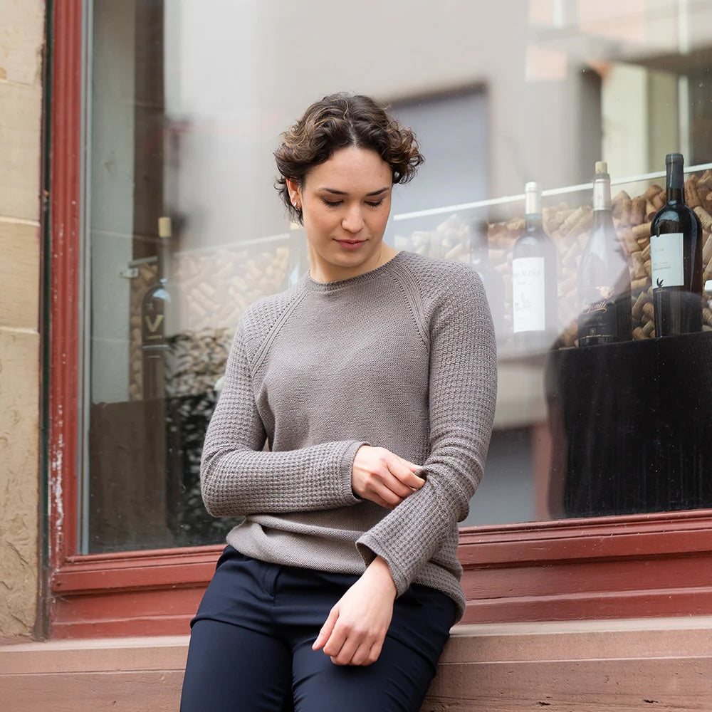 Inside Out Sweater | delicate and light from Saffira by Pascuali