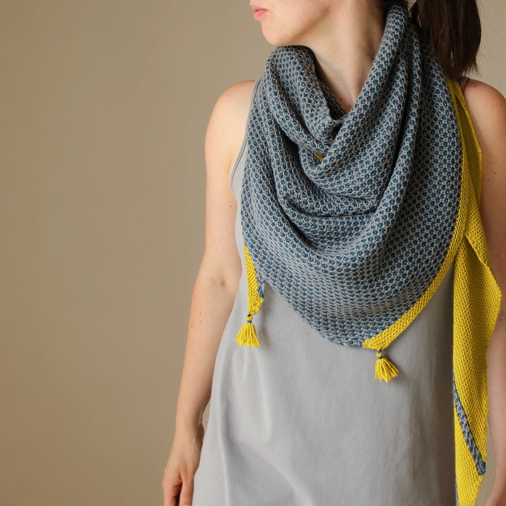 Helgoland scarf | in a set with printed instructions