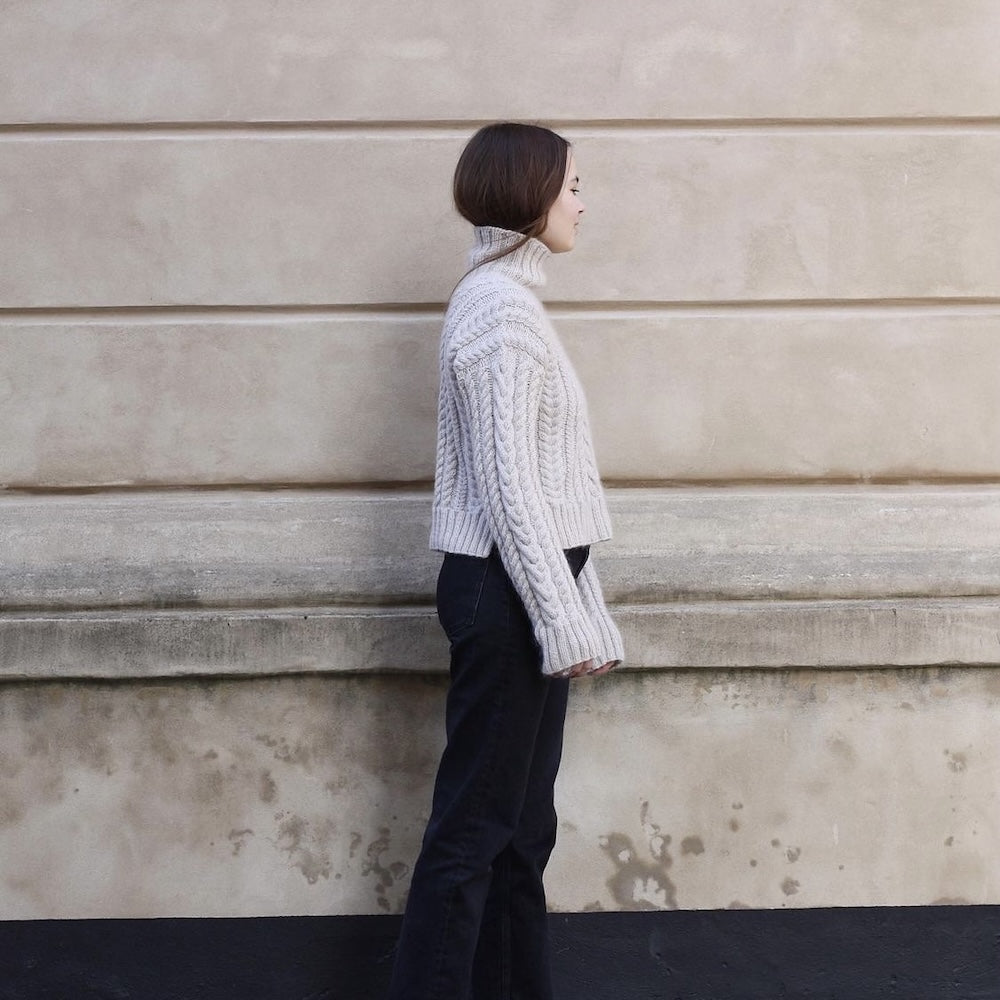 Chunky Cable Sweater (PDF) - pattern