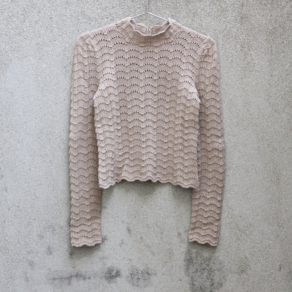 Barbroe Bluse von Knitting for Olive mit Merino als Strickset mit Anleitung PDF, deutsch, 1