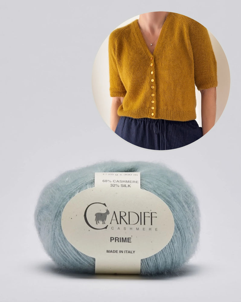 Aris Blouse | Cashmere and silk with Prime by Cardiff Cashmere