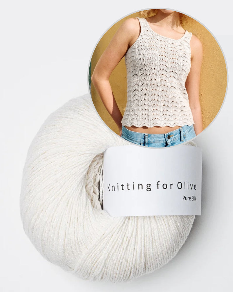 Barbroe Top von Knitting for Olive mit Pure Silk 6