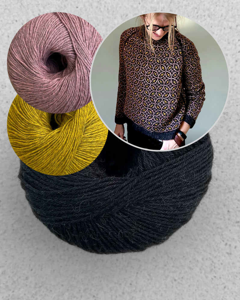 Pull Kaleidoscope | un motif délicat et intégral en Puno Winikunka de Pascuali