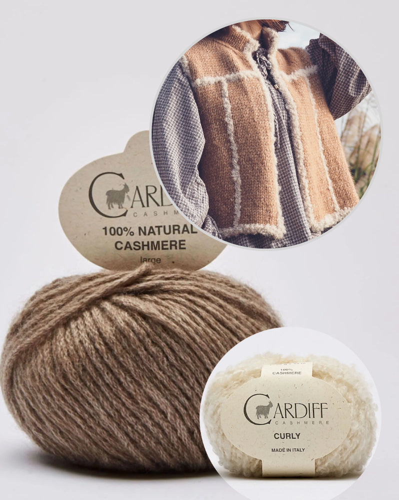 Mellow Vest | luxurious and classically beautiful from Cashmere Large and Curly by Cardiff