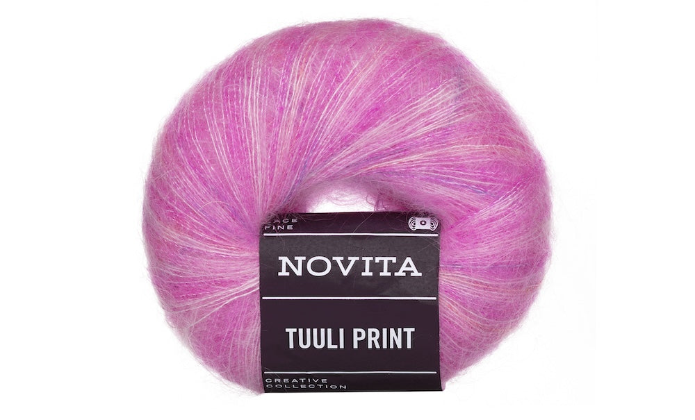 Tuuli Print | colorful mohair