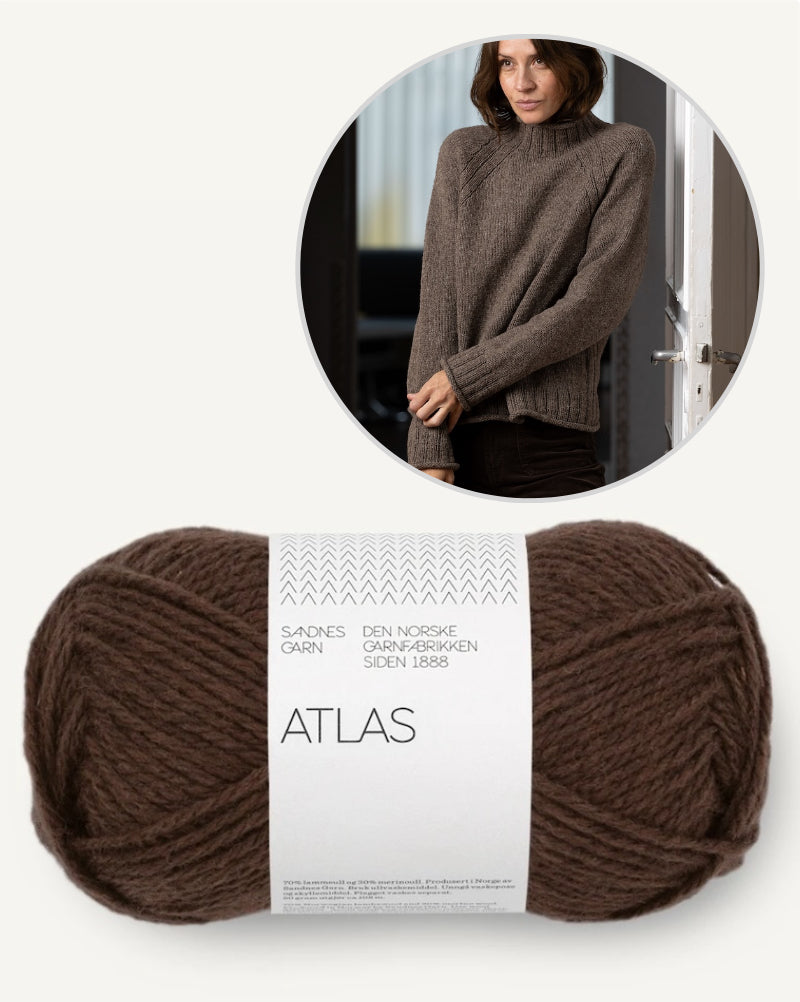 P1 Sweater | warm und leicht aus Atlas von Sandnes Garn