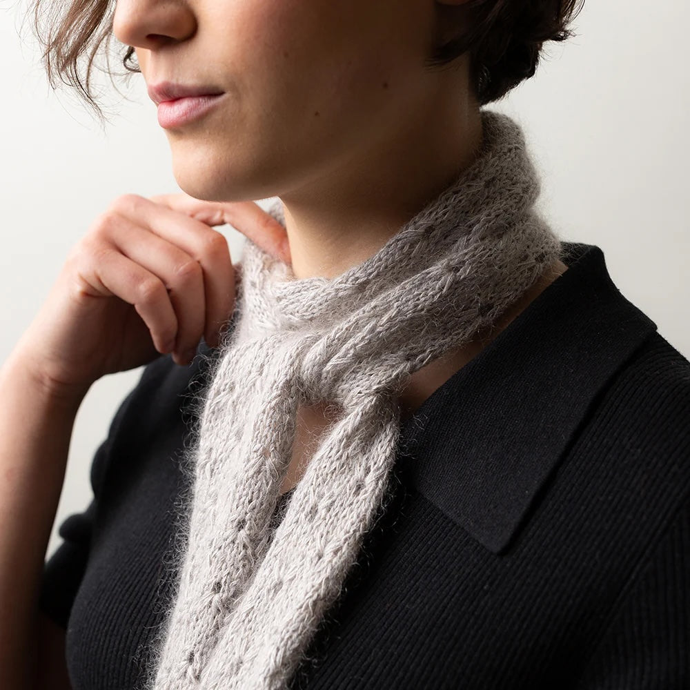 Mini Scarf Tide Eyelets (PDF) - Instructions