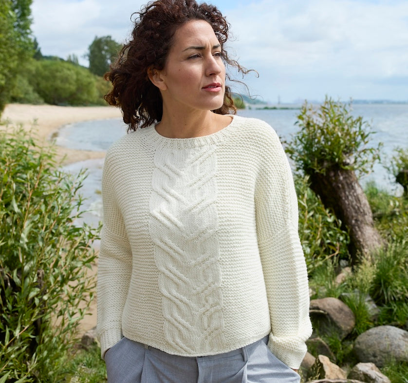 Juhla sweater - instructions