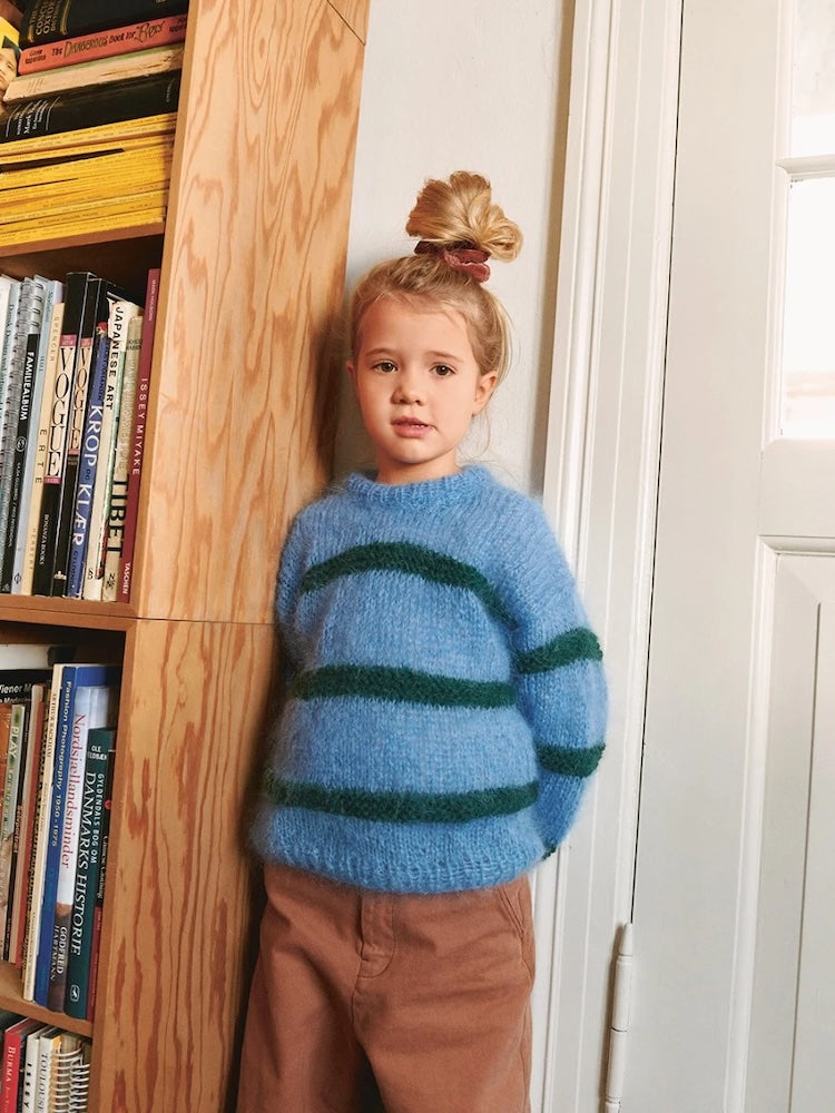 Skye Sweater Kids | auch für Anfänger aus Ballerina Chunky Mohair und Kos