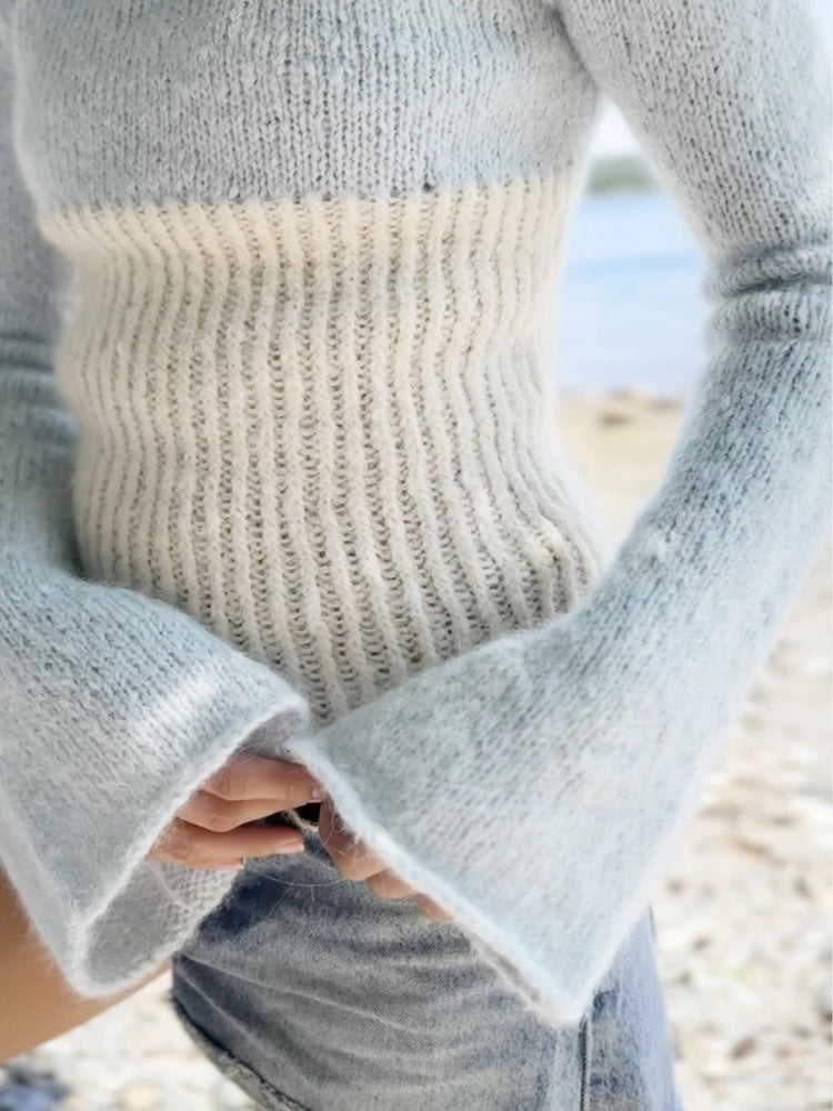Sandnes 25_05 Vollan Sweater mit Borstet Alpakka und Tynn Silk Mohair von Sandnes Garn 13