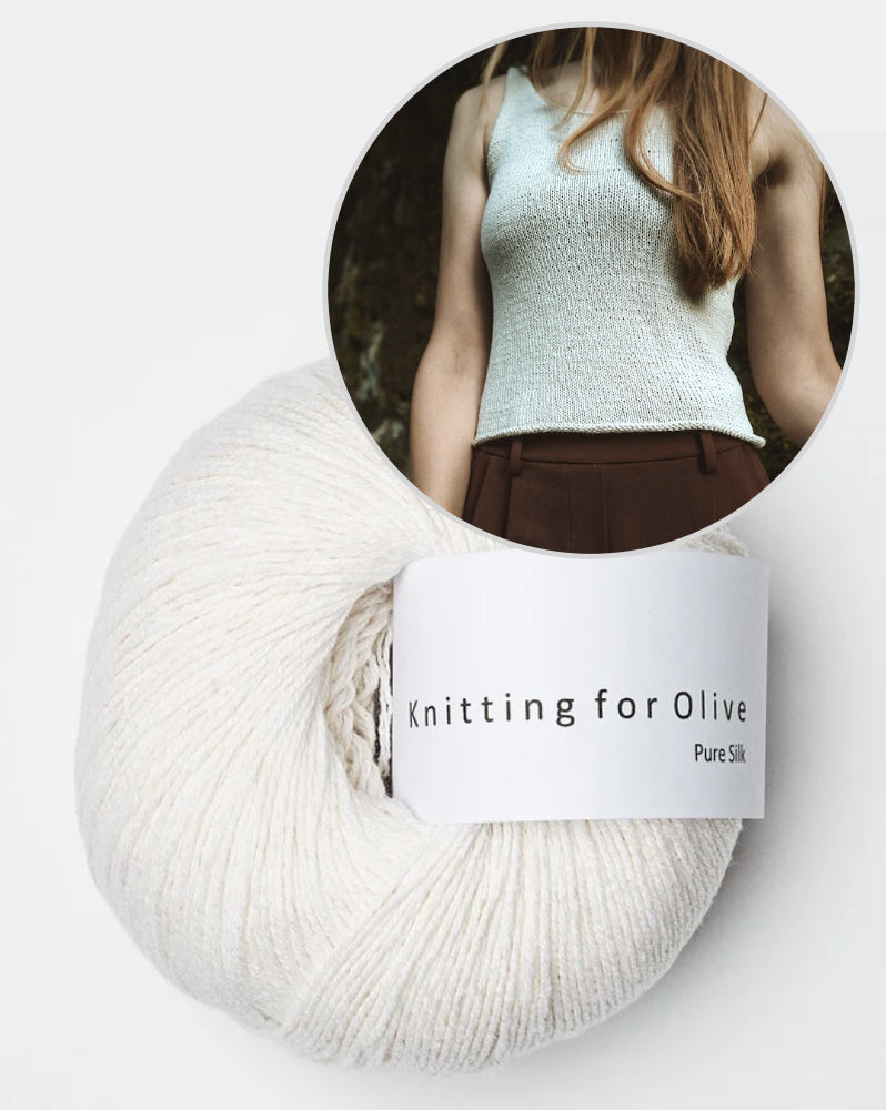 Slipstream Tank | casual and light from Pure Silk by Knitting for Olive