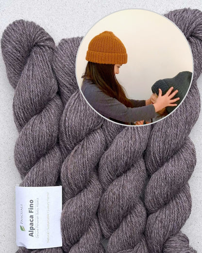 0815 Hat | with free pattern from Alpaca Fino by Pascuali 