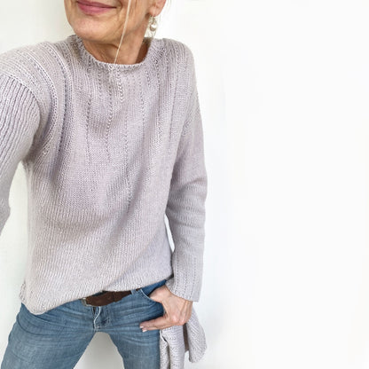 Drop me a Line | eleganter Pullover aus Tibetan von Pascuali