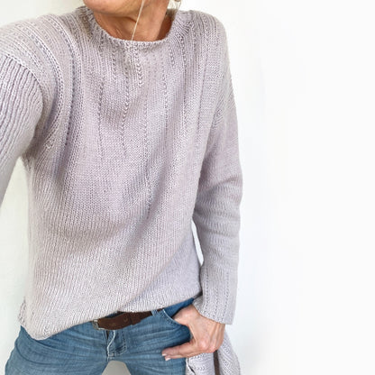 Drop me a Line | eleganter Pullover aus Tibetan von Pascuali