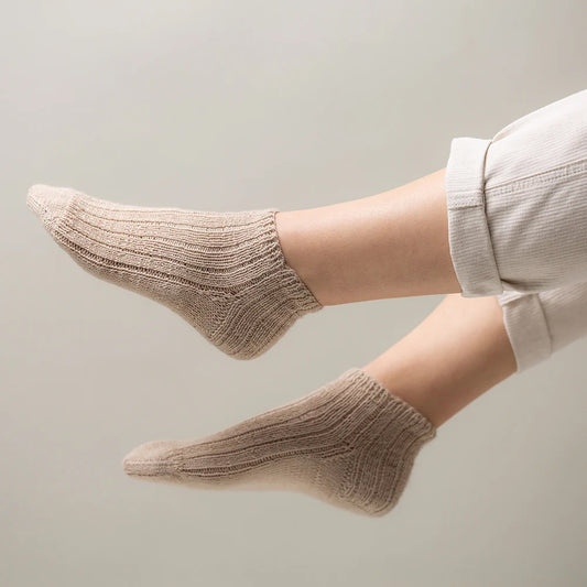 Striped Ankle Socks (PDF) - Instructions