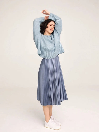 Franky Pullover - Alpaca Silk Mohair | delicate and soft with a silky drape