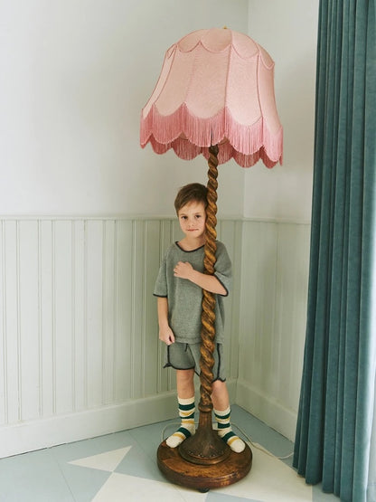 Jonathan Set Junior | sportliche Kontraststreifen aus Line von Sandnes Garn