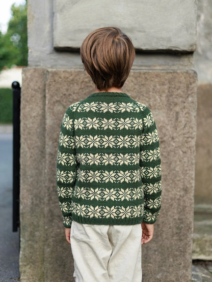 Alvar Kids | iconic star pattern made from soft Sandnes Garn alpaca wool