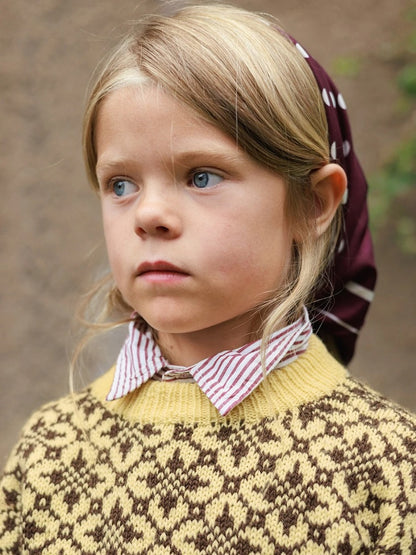 Astra Kids | fantastic Norwegian sweater made from super-soft Lanett baby wool by Sandnes Garn