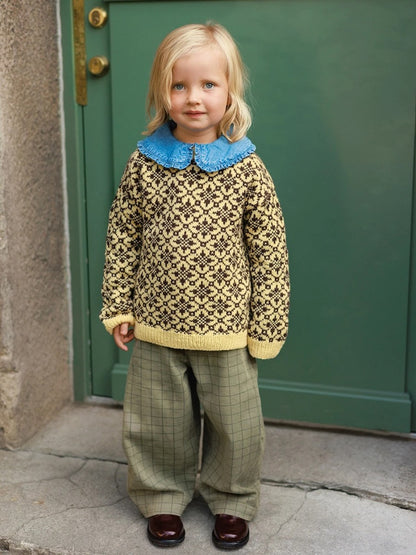 Astra Kids | fantastic Norwegian sweater made from super-soft Lanett baby wool by Sandnes Garn