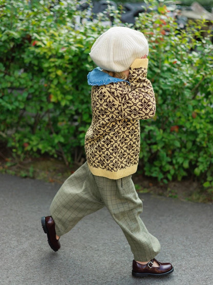 Astra Kids | fantastic Norwegian sweater made from super-soft Lanett baby wool by Sandnes Garn
