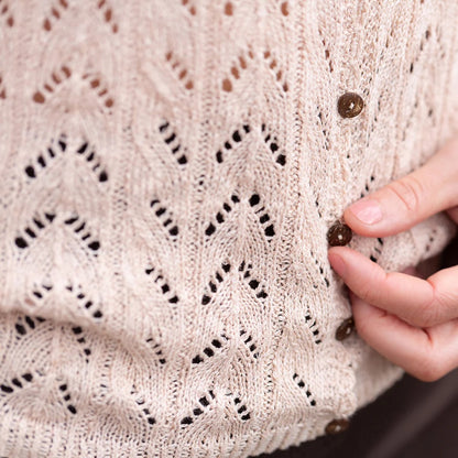 Little Drift Top | romantic in fine pattern made from Linen Bloom by Pascuali