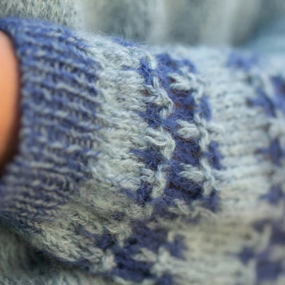 Feather Sweater | harmonisches Farbmuster aus Balayage und Manada von Pascuali