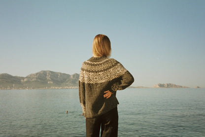 Norwegian Mountain Sweater | classic pattern in Le Lambswool by Biches & Bûches