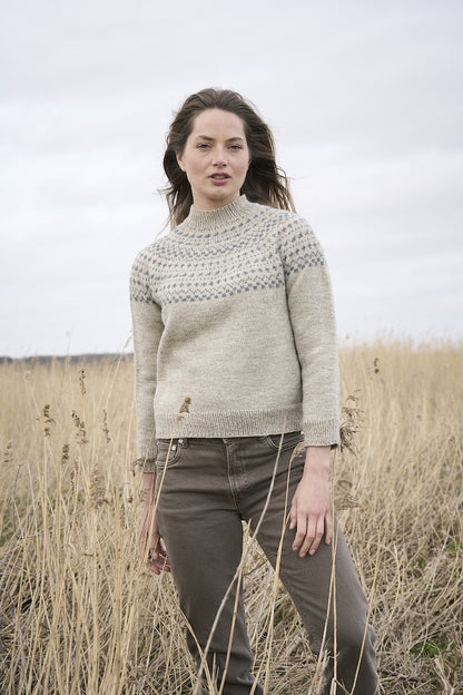 Pull Balsam | délicat motif norvégien en Sheepsoft DK de Bramble & Fleece