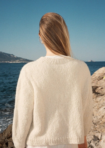 Beach Day Jumper | fluffy soft summer sweater from Le Coton & Alpaca by Biches & Bûches