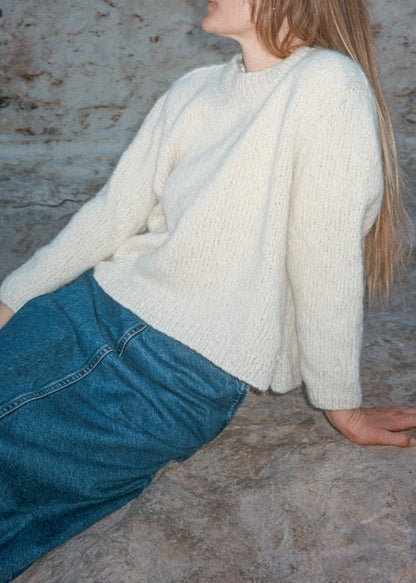 Beach Day Jumper | fluffy soft summer sweater from Le Coton & Alpaca by Biches & Bûches