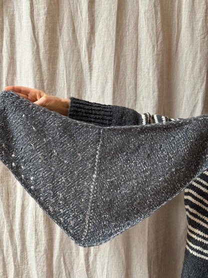 Beach Day Shawl | fluffy light summer shawl from Le Coton & Alpaca by Biches & Bûches