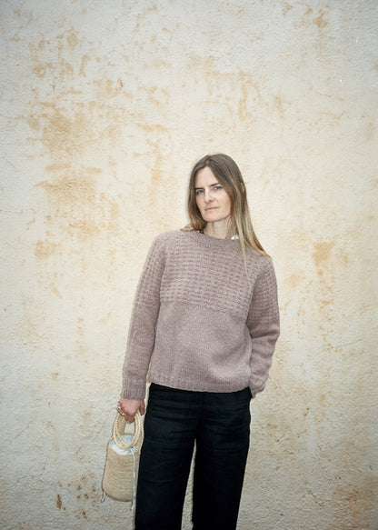Sweater No. 79 | afslappet strukturmønster i Le Lambswool fra Biches & Bûches