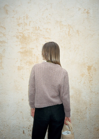Sweater No. 79 | afslappet strukturmønster i Le Lambswool fra Biches & Bûches