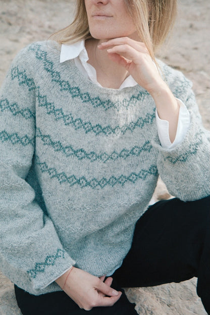 Sweater No. 93 | beautiful patterns from Le Petit Lambswool by Biches & Bûches