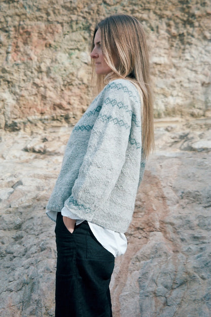 Sweater No. 93 | beautiful patterns from Le Petit Lambswool by Biches & Bûches