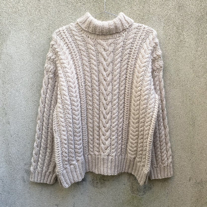 Chunky Cable Sweater (PDF) - pattern