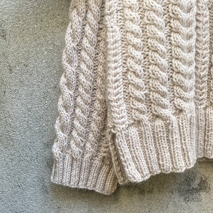 Chunky Cable Sweater (PDF) - pattern