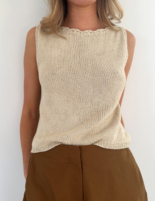 LeKnit Cora Top mit Pure Silk von Knitting for Olive 1
