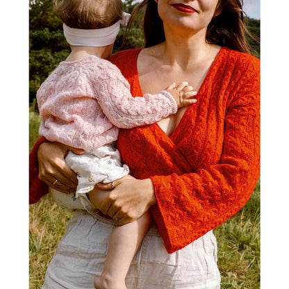 Mirror Knits - One for Mini, one for Me | partner knitting for mom and baby