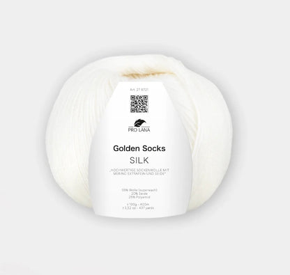 Golden Socks Silk | luksuriøs med silke
