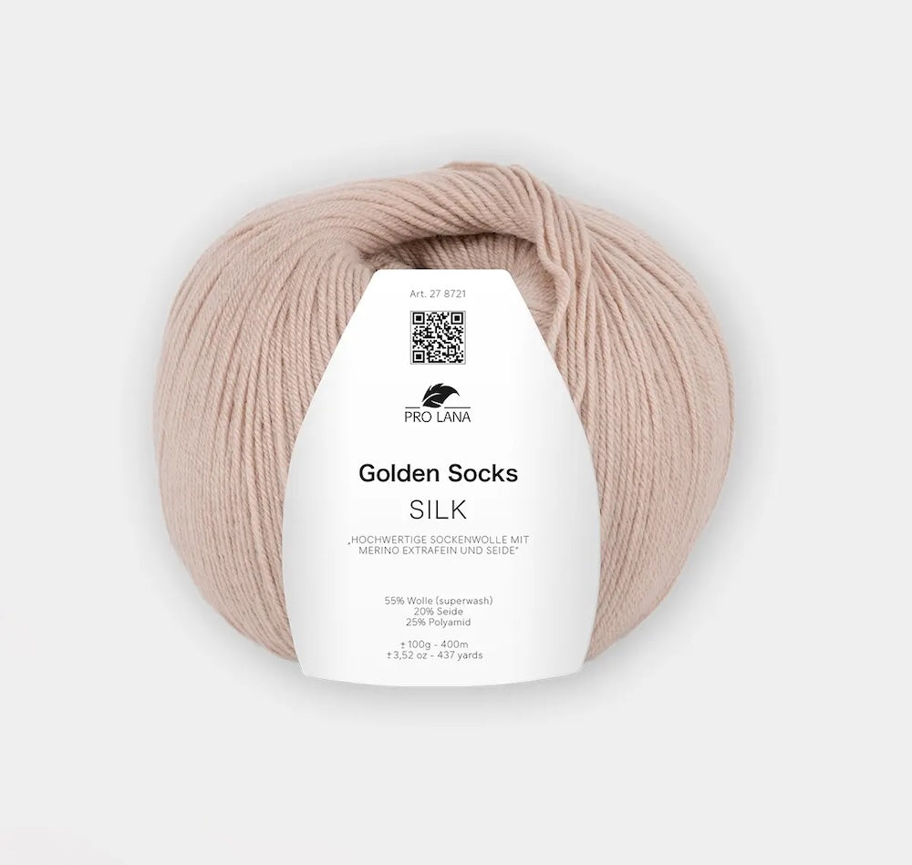 Golden Socks Silk | luksuriøs med silke