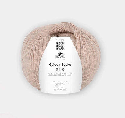 Golden Socks Silk | luksuriøs med silke