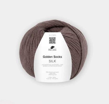 Golden Socks Silk | luksuriøs med silke