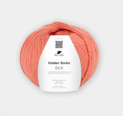 Golden Socks Silk | luksuriøs med silke