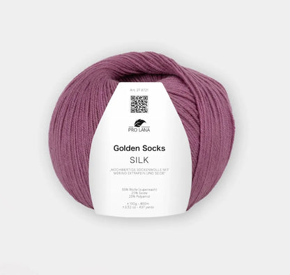 Golden Socks Silk | luksuriøs med silke