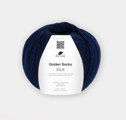 Golden Socks Silk | luksuriøs med silke