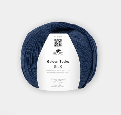 Golden Socks Silk | luksuriøs med silke