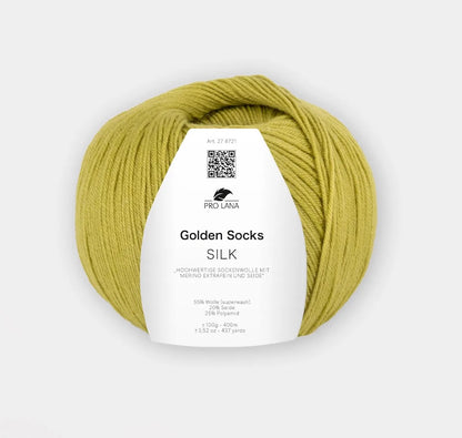 Golden Socks Silk | luksuriøs med silke